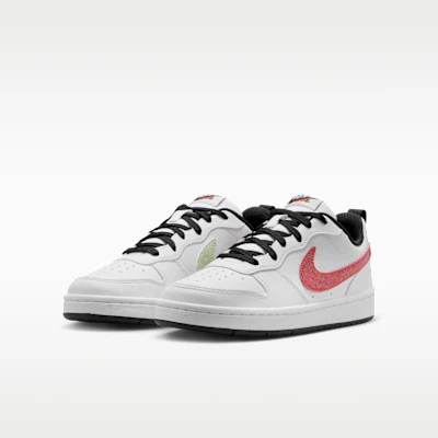 Nike Court Borough Low Wit/Rood/Volt/Blauw IR1530-100 Purchase Nike Court Borough Low Wit/Rood/Volt/Blauw IR1530-100