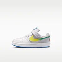 Nike Court Borough Low White/Soar/Sonic Yellow IR3998-100 Nike Court Borough Low White/Soar/Sonic Yellow IR3998-100