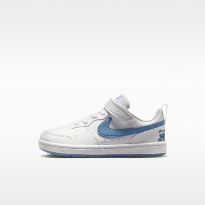 (Preschool) Nike Court Borough Low White/Work Blue IR3999-100