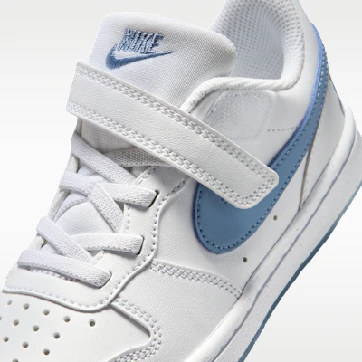 (PS) Nike Court Borough Low 白色/工作藍色 IR3999-100 Sizing (PS) Nike Court Borough Low 白色/工作藍色 IR3999-100