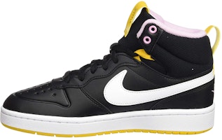 (Youth) Nike Court Borough Mid 2 'Black Yellow' BQ5440-003 (Youth) Nike Court Borough Mid 2 'Black Yellow' BQ5440-003