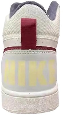 Nike Court Borough Mid 2 舒適百搭 防滑耐磨 高筒 板鞋 GS 白紅 Lookbook Nike Court Borough Mid 2 舒適百搭 防滑耐磨 高筒 板鞋 GS 白紅