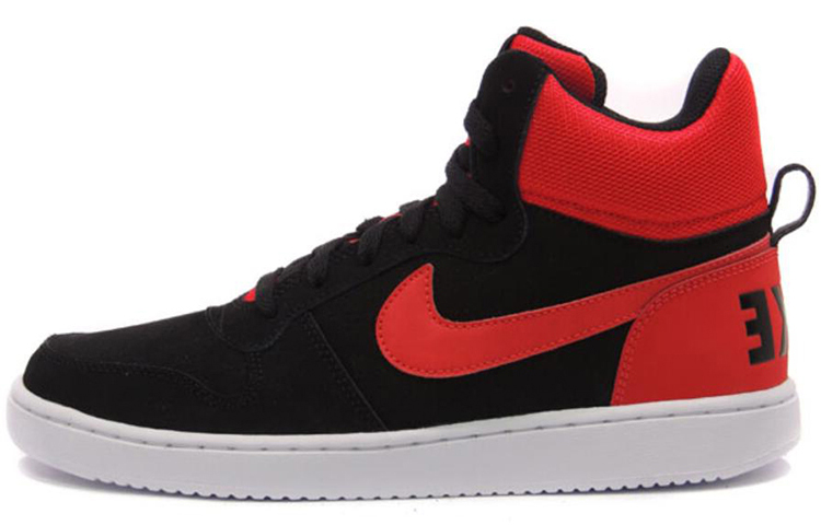 Buy Nike Court Borough Mid 'Hitam Merah Tindakan' 838938-061
