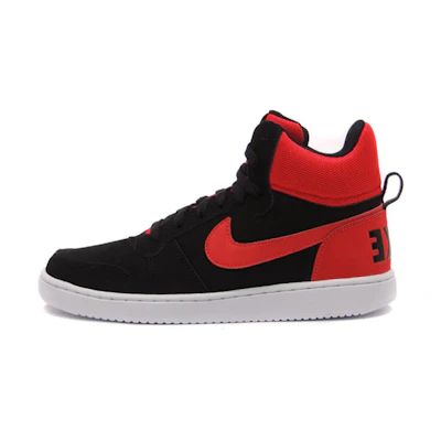 Nike Court Borough Mid 'Black Action Red'