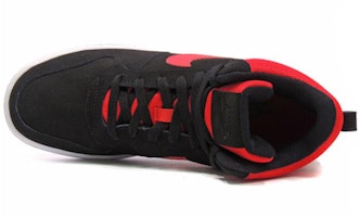 Nike Court Borough Mid 'Hitam Merah Tindakan' 838938-061 Lookbook Nike Court Borough Mid 'Hitam Merah Tindakan' 838938-061