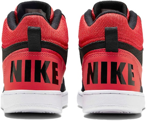 (Youth) Nike Court Borough Mid Sneakers Black/Red 839977-002 Purchase (Youth) Nike Court Borough Mid Sneakers Black/Red 839977-002