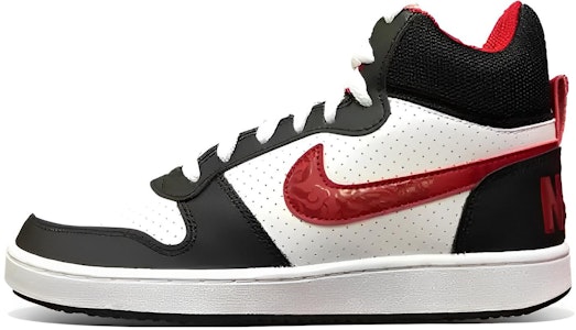 Nike Court Borough Mid 'Hitam Merah' CU2982-061 Buy Nike Court Borough Mid 'Hitam Merah' CU2982-061