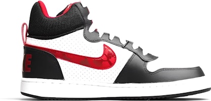 耐克Court Borough Mid黑红篮球鞋 CU2982-061 Order 耐克Court Borough Mid黑红篮球鞋 CU2982-061