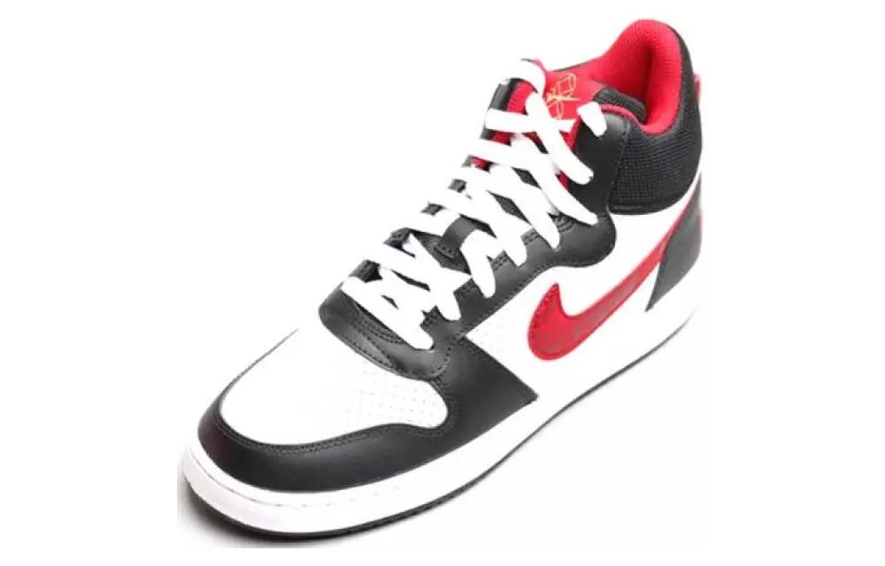 Lookbook Nike Court Borough Mid 'Hitam Merah' CU2982-061