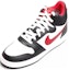 Lookbook Nike Court Borough Mid 'Hitam Merah' CU2982-061