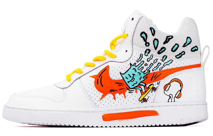 Buy 耐克Court Borough Mid ‘涂鸦’ 838938-111-460303