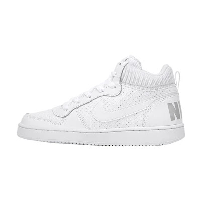 (Youth) Nike Court Borough Mid 'Summit White Grey'