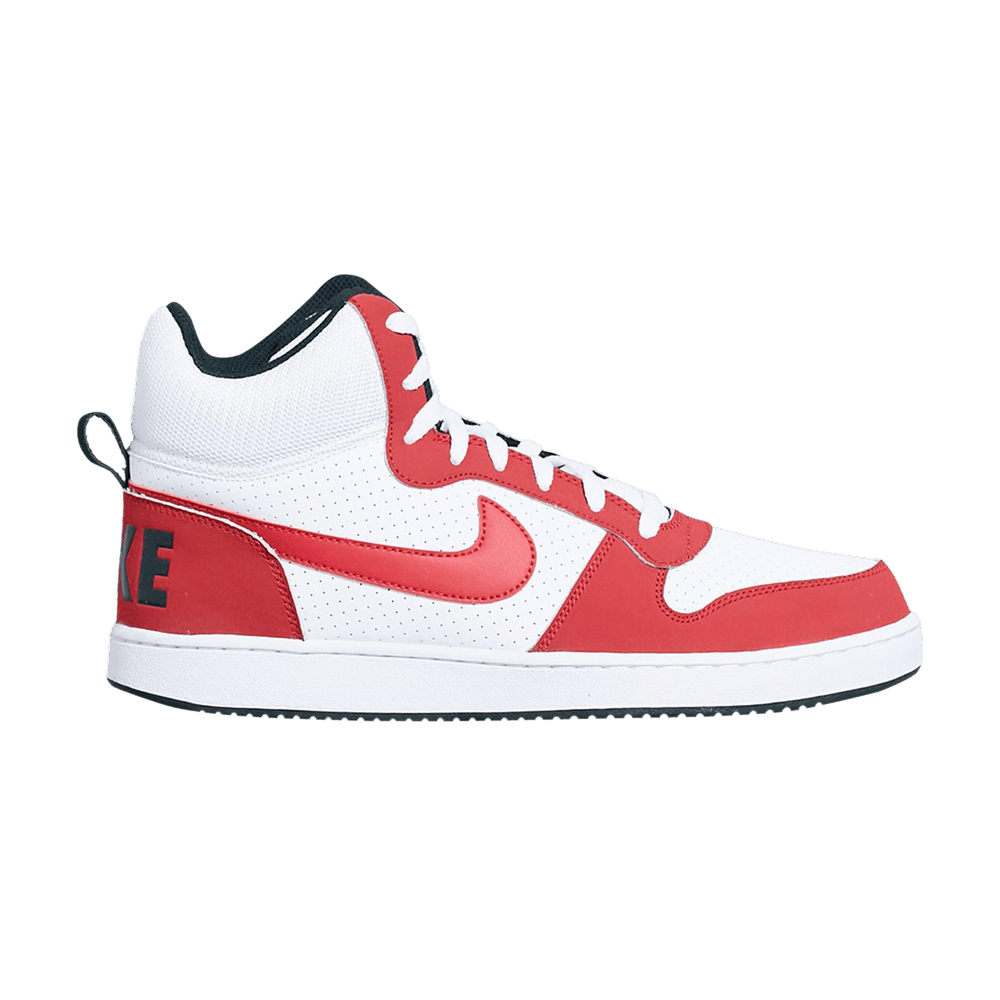 Buy Nike Court Borough Mid White Gym Red 838938 101 Novelship