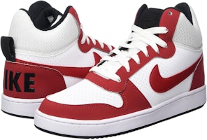 Nike Court Borough Mid 'Putih Gym Merah' 838938-101 Lookbook Nike Court Borough Mid 'Putih Gym Merah' 838938-101