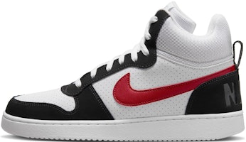 Nike Court Borough Mid 'White Red Black' 838938-104 Nike Court Borough Mid 'White Red Black' 838938-104