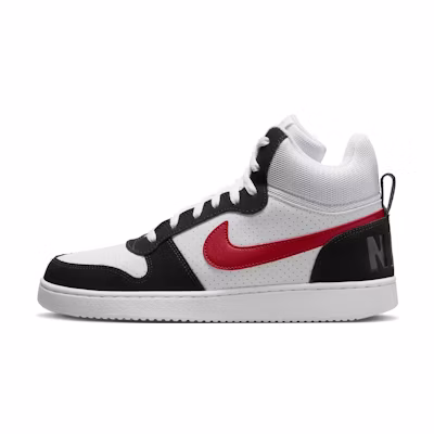 Nike Court Borough Mid 'White Red Black'