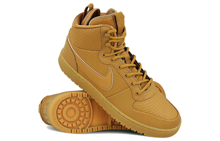 Lookbook Nike Court Borough Mid 'Winter Wheat' Sepatu Sneaker Wheat AA0547-700