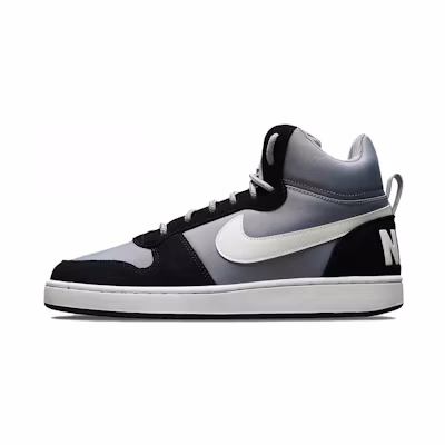 Nike Court Borough Mid PRM 'Matte Silver Black'