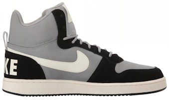 Nike Court Borough Mid Premium 'Matte Silver Black' Silver Hitam 844884-005 Order Nike Court Borough Mid Premium 'Matte Silver Black' Silver Hitam 844884-005