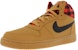 Nike Court Borough Mid Premium 'Wheat Plaid' Lelaki Wanita Kasut Sukan 844884-700