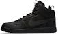 Nike Court Borough Mid Winter 'Hitam Triple' AA0547-002