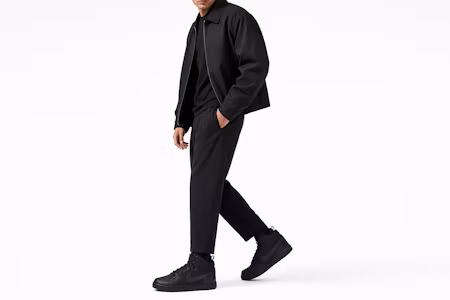 Order Nike Court Borough Mid 休閒 中幫 板鞋 男款 黑色