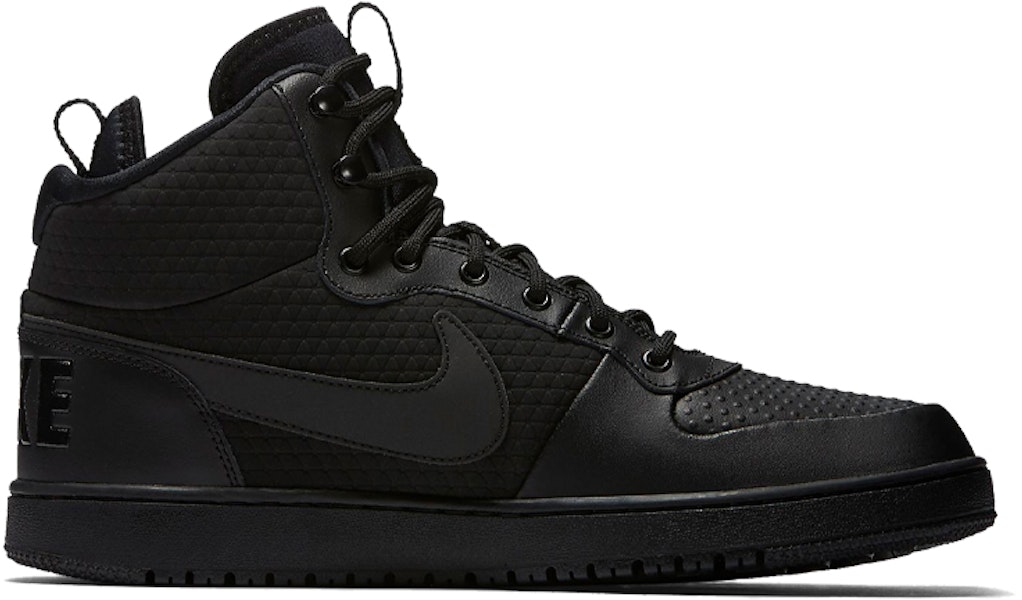 Nike Court Borough Mid Winter 'Triple Black' - Negro Triple Invierno Mid AA0547-002 Lookbook Nike Court Borough Mid Winter 'Triple Black' - Negro Triple Invierno Mid AA0547-002