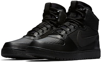 Nike Court Borough Mid Winter 'Triple Black' - Negro Triple Invierno Mid AA0547-002 Lookbook Nike Court Borough Mid Winter 'Triple Black' - Negro Triple Invierno Mid AA0547-002