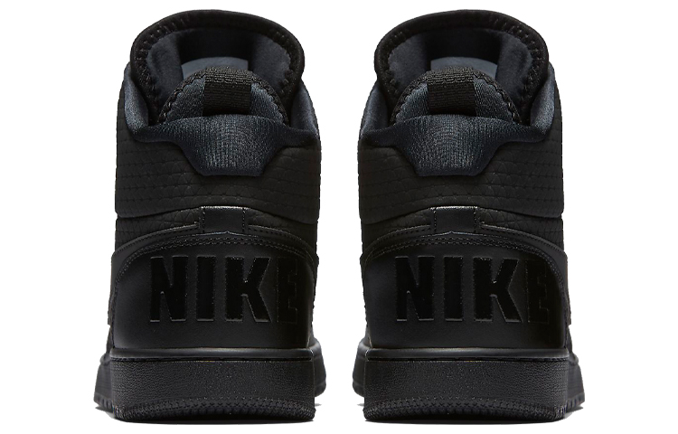Details for Nike Court Borough Mid Winter 'Triple Black' - Negro Triple Invierno Mid AA0547-002