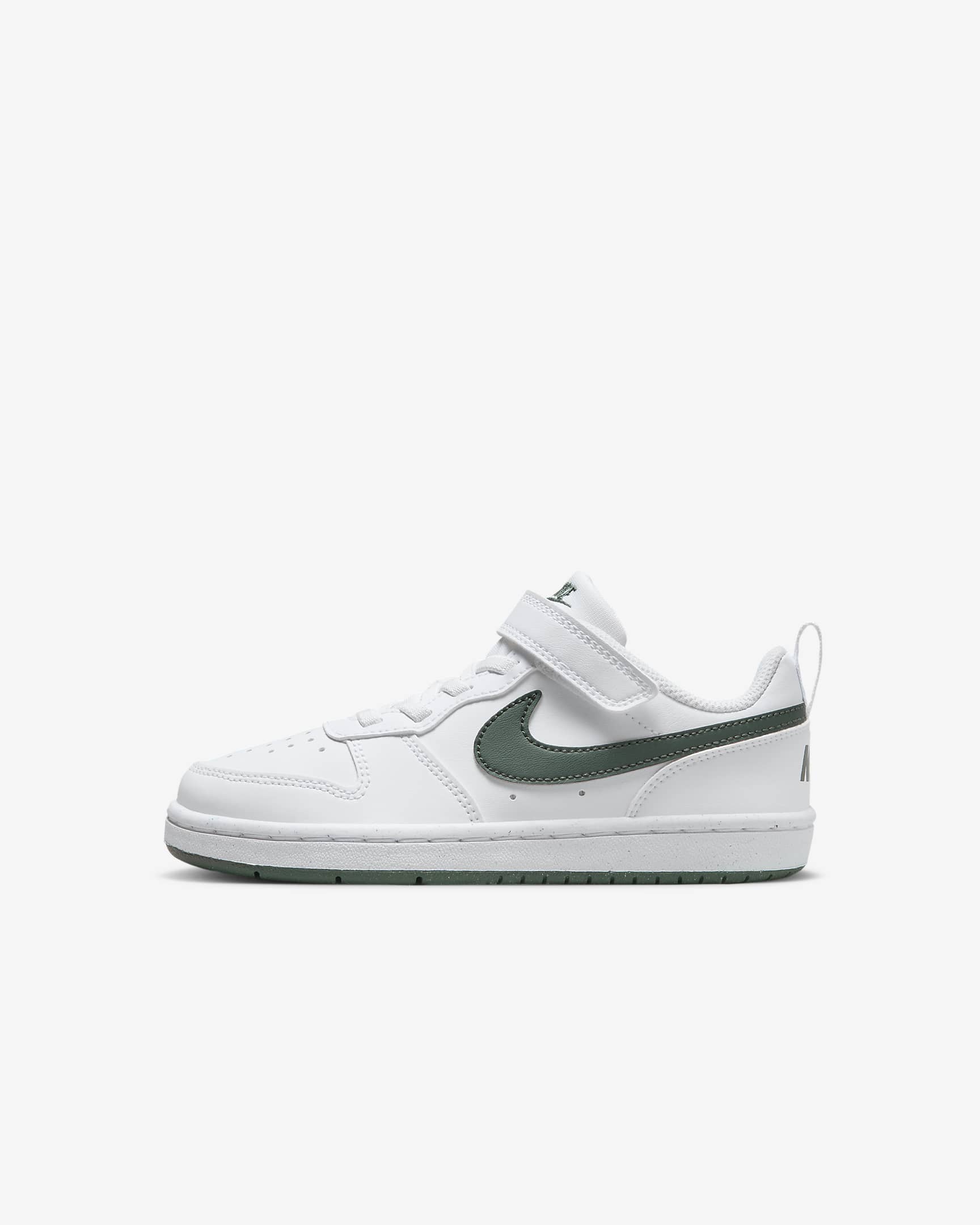 (PS) Nike Court Burrow Low Recraft 'White Vintage Green'