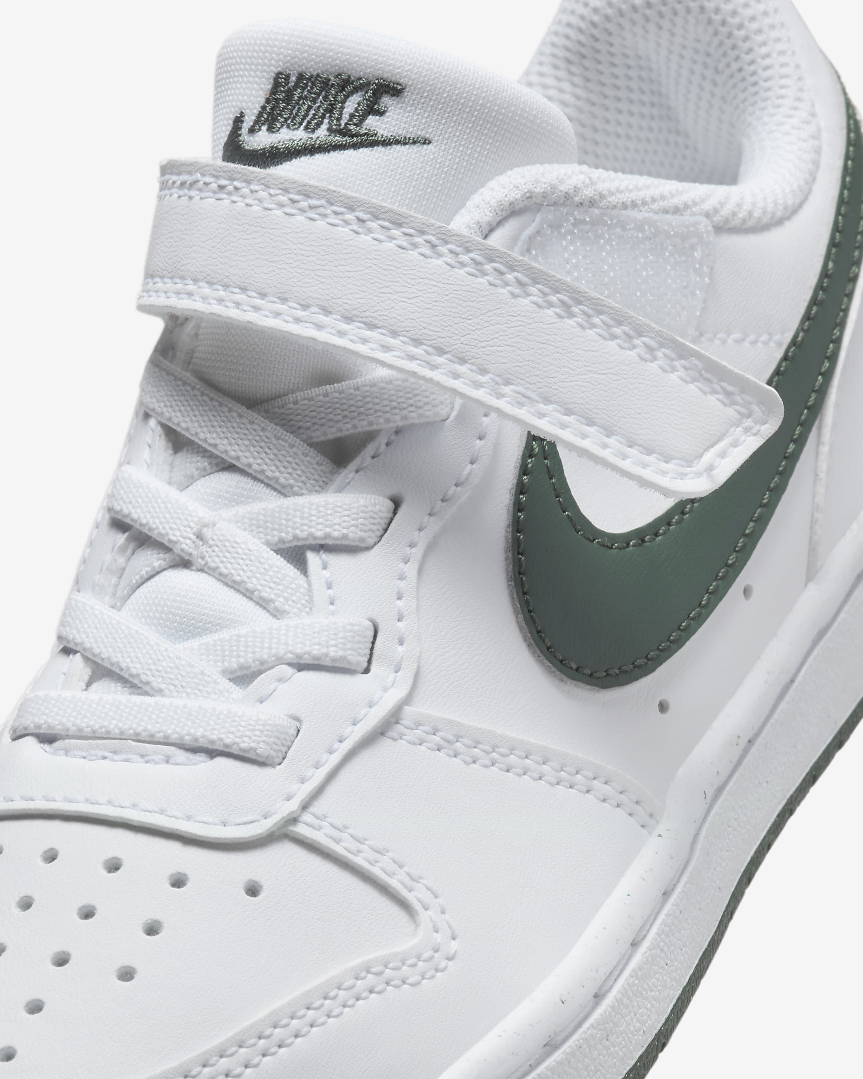 (PS) Nike Court Burrow Low Recraft 'White Vintage Green' 圖 7