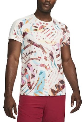 ナイキ コート ドライフィット スラム ココナッツミルク カラーブロック Tシャツ. DX5526-113 Order ナイキ コート ドライフィット スラム ココナッツミルク カラーブロック Tシャツ. DX5526-113