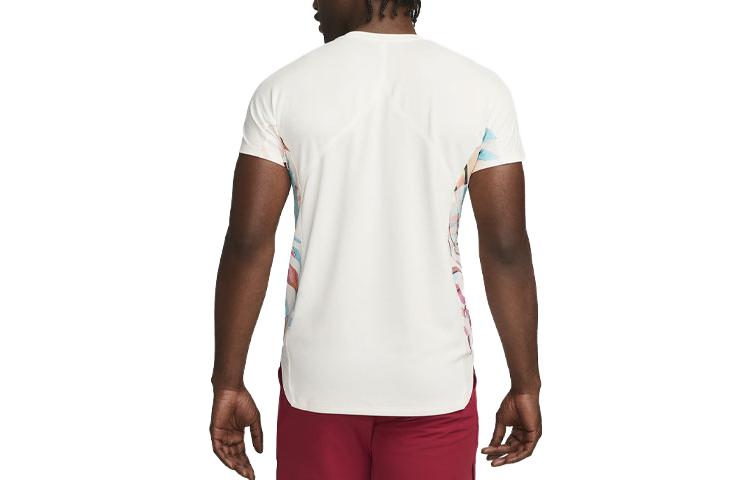 Lookbook ナイキ コート ドライフィット スラム ココナッツミルク カラーブロック Tシャツ. DX5526-113