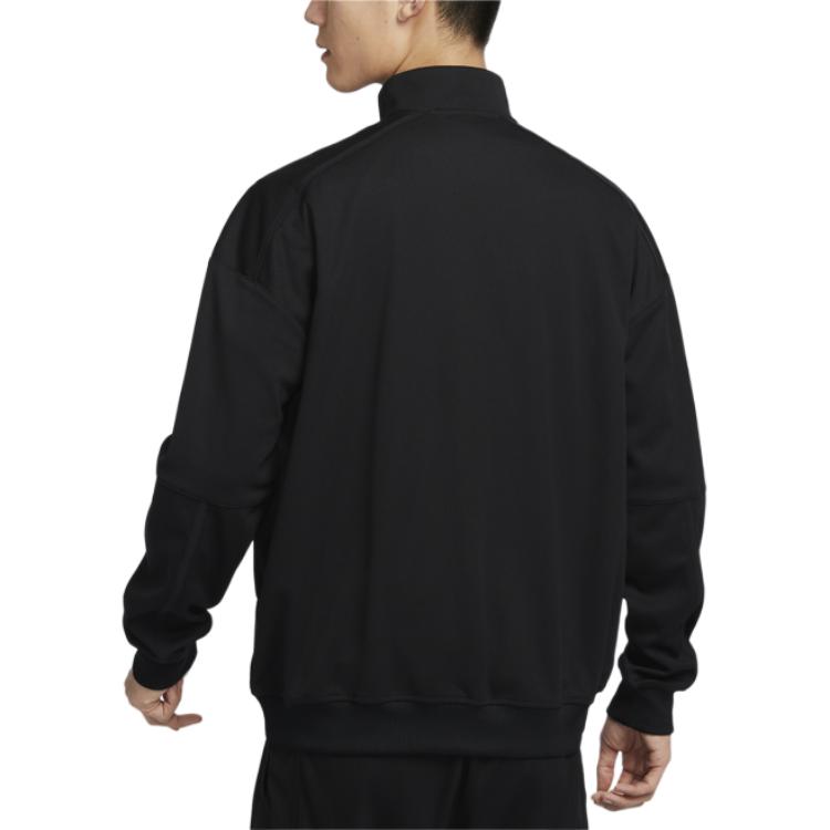 Lookbook Nike Court Heritage Fleece Zip Jaket Hitam/Hitam Lengan Panjang FZ6926-010