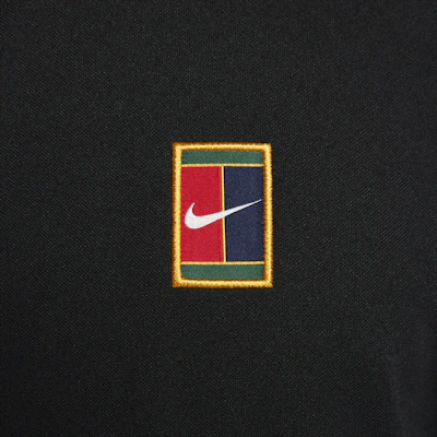 Nike Court Heritage Fleece Zip Jaket Hitam/Hitam Lengan Panjang FZ6926-010 Details for Nike Court Heritage Fleece Zip Jaket Hitam/Hitam Lengan Panjang FZ6926-010