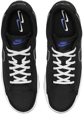 Nike Court Legacy 'Hitam Putih' DX3175-001 Shop Nike Court Legacy 'Hitam Putih' DX3175-001