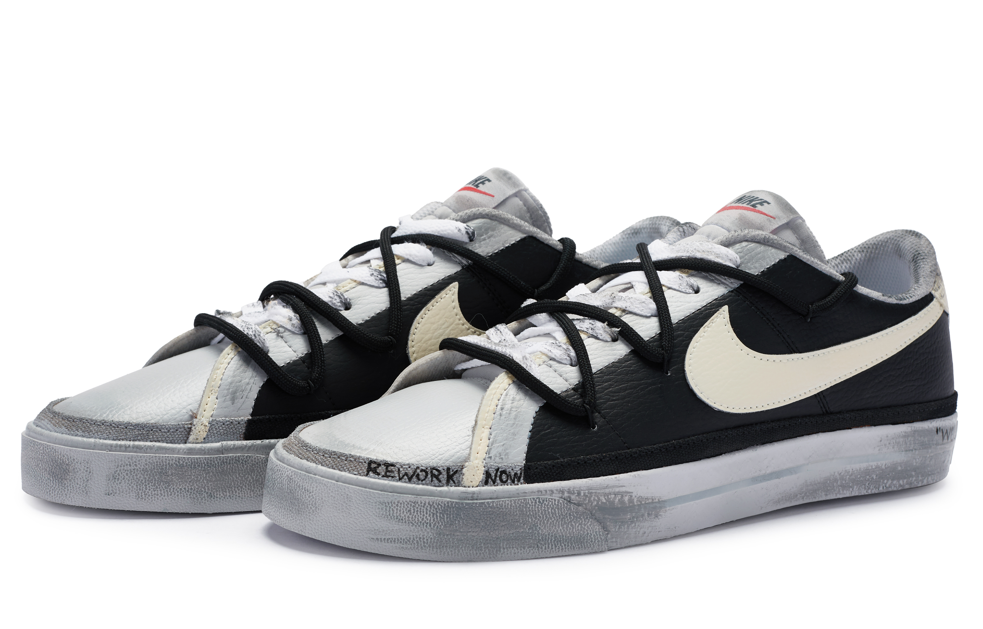 Lookbook 耐克Court Legacy“城市复兴解构”版 DH3162-100-458140