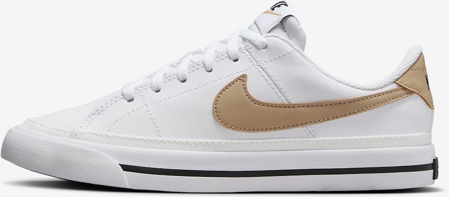 (Youth) Nike Court Legacy 'White Black Hemp' DA5380-126 Buy (Youth) Nike Court Legacy 'White Black Hemp' DA5380-126