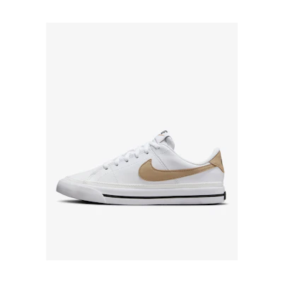 (Youth) Nike Court Legacy 'White Black Hemp'