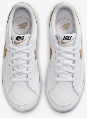 (JR) Nike Court Legacy 'Blanco Negro Cáñamo' DA5380-126 Shop (JR) Nike Court Legacy 'Blanco Negro Cáñamo' DA5380-126