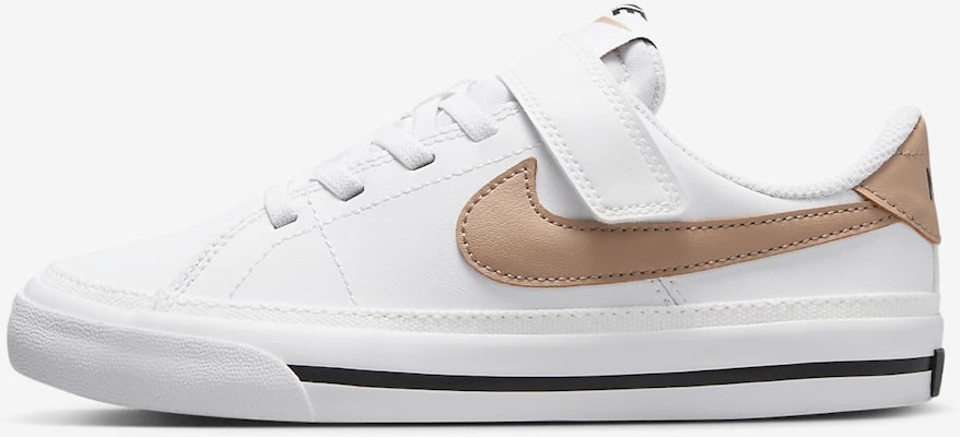 (Youth) Nike Court Legacy 'White Black Hemp' DA5381-126 Buy (Youth) Nike Court Legacy 'White Black Hemp' DA5381-126