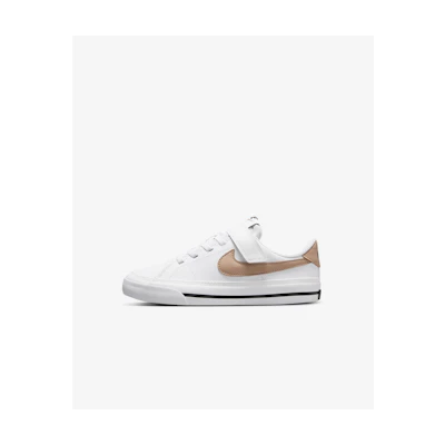 (Youth) Nike Court Legacy 'White Black Hemp'