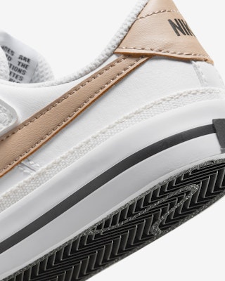 (Youth) Nike Court Legacy 'White Black Hemp' DA5381-126 Cheap (Youth) Nike Court Legacy 'White Black Hemp' DA5381-126