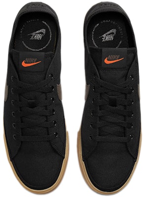 나이키 코트 레거시 캔버스 "블랙 검" (Nike Court Legacy Canvas "Black Gum") CW6539-004 Lookbook 나이키 코트 레거시 캔버스 "블랙 검" (Nike Court Legacy Canvas "Black Gum") CW6539-004