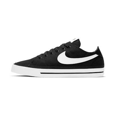 Nike Court Legacy Canvas 'Black White'