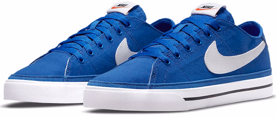 나이키 코트 레거시 캔버스 '게임 로얄' (Nike 코트 레거시 캔버스 '로얄') CW6539-400 Lookbook 나이키 코트 레거시 캔버스 '게임 로얄' (Nike 코트 레거시 캔버스 '로얄') CW6539-400