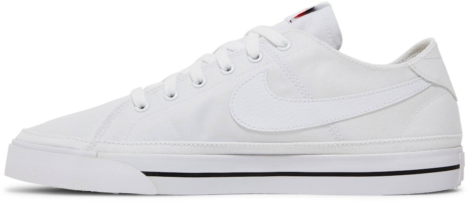 Nike Court Legacy Canvas 'White' CW6539-100 Lookbook Nike Court Legacy Canvas 'White' CW6539-100