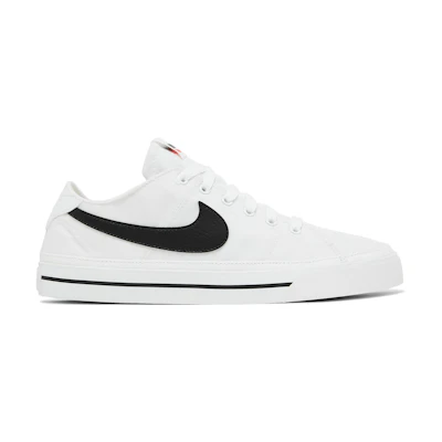 Nike Court Legacy Canvas 'White Black'