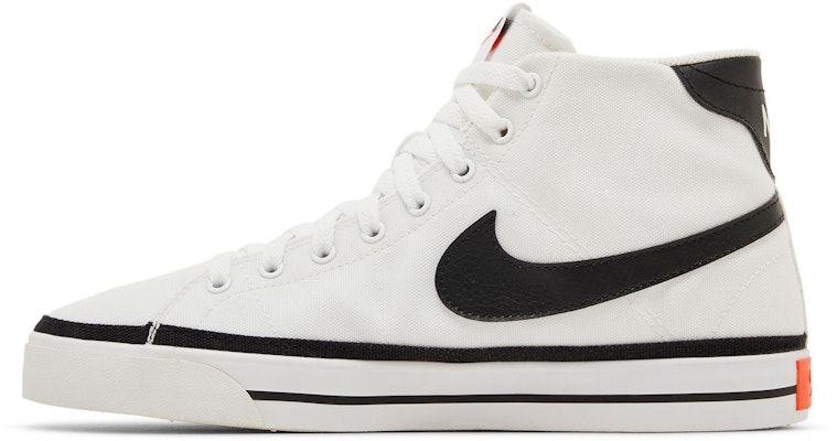 Nike Court Legacy Canvas Mid 'White' DD0162-100 Lookbook Nike Court Legacy Canvas Mid 'White' DD0162-100