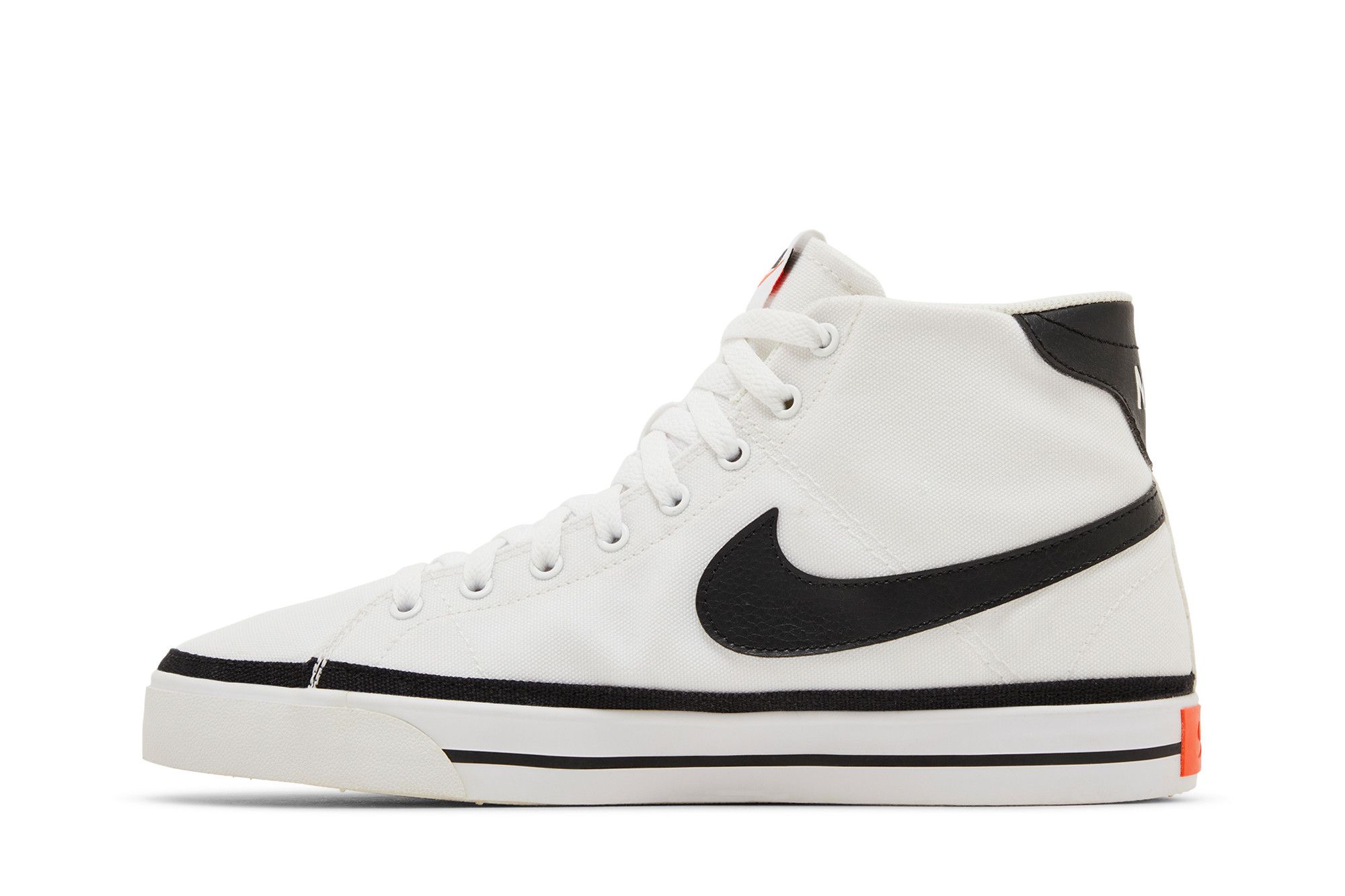 Shop Nike Court Legacy 經典中筒帆布鞋「白色」DD0162-100